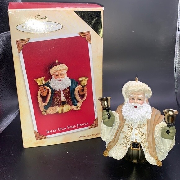 Hallmark VIP Jolly Old Kris Jingle Ornament - Picture 1 of 11